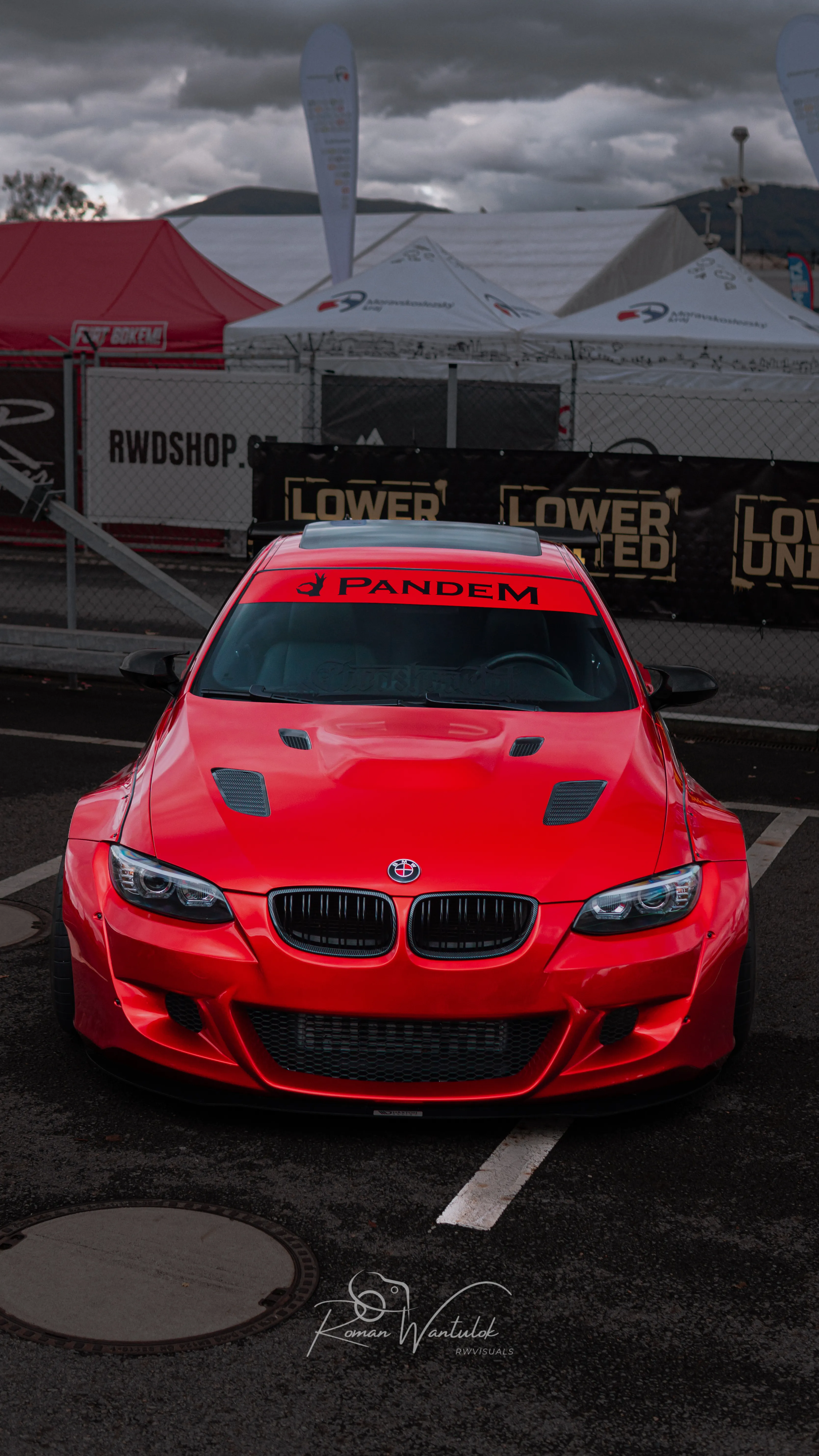 BMW Red Pandem Detail